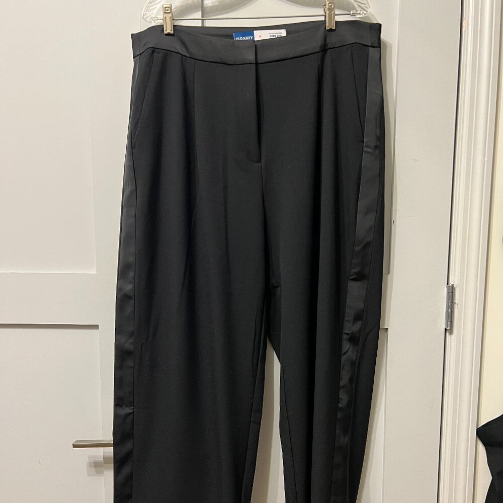 High Waisted Wide Leg Trousers